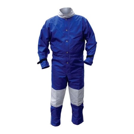 S And H Industries ALC 41427 Nylon Blast Suit Blue XXXXXL, Nylon/Cotton 41427